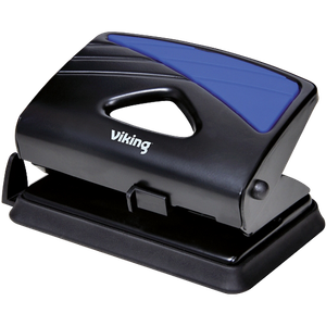 Viking 2 Holes Hole Punch Metal 20 Sheets 91W0 Black, Blue