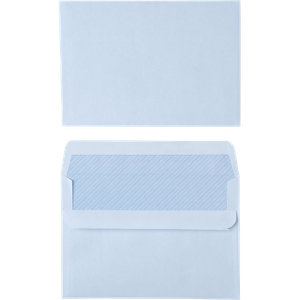 Viking Envelopes Plain C6 162 (W) x 114 (H) mm Self-adhesive Self Seal White 80 gsm Pack of 1000