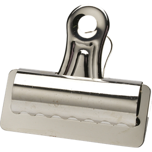 Viking Bulldog Clips 75 mm Silver Pack of 12