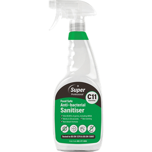 Super Professional Products Antibacterial Surface Cleaner Liquid C11 750 ml Pack of 6
