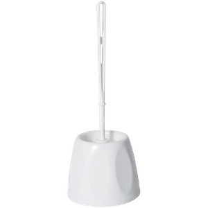 Robert Scott Toilet Brush and Holder 39.5 x 13 x 13cm White