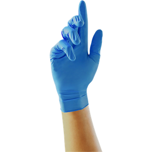 UNICARE GS003X Disposable Gloves Nitrile Non-Powdered Blue Medium (M) 100 Pieces
