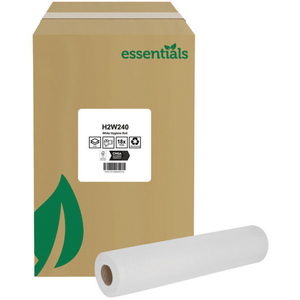 essentials Hygiene Roll Rolled White 2 Ply 40 m H2W240DS 18 Rolls of 108 Sheets