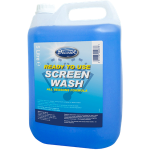 Decosol Screen Wash Anti-freeze Blue 5L Bottle
