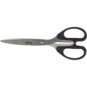 Viking Scissors Suitable for right- and left-handed users 210 mm Stainless Steel Black