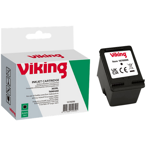 Viking 303XL Compatible HP Ink Cartridge T6N04AE Black reviews