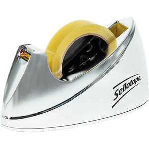 Sellotape Tape Dispenser Large 25mm x 66m Chrome