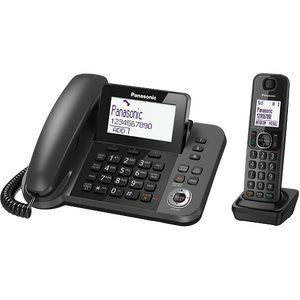Panasonic KX-TGF320E Digital Cordless Answering System Metallic Black
