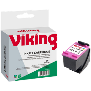 Viking 301 Compatible HP Ink Cartridge CH562EE Cyan, Magenta, Yellow