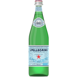 S.Pellegrino Sparkling Natural Mineral Water 12 Bottles of 750 ml
