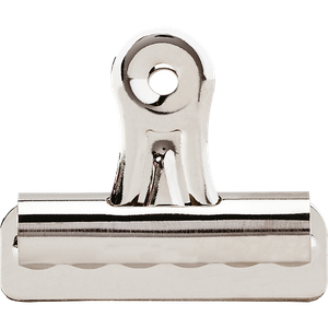 Viking Bulldog Clips Metal 54 mm Silver Pack of 12
