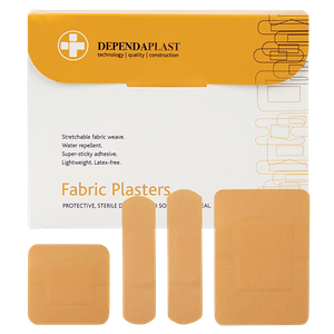 Dependaplast Fabric Plasters Assorted Box of 100