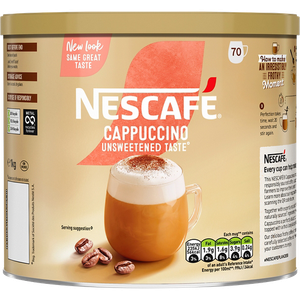 Nescafé Gold Instant Coffee Tin Cappuccino 1 kg