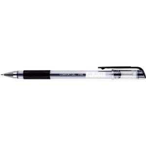 Viking Comfort Gel Non-retractable Rollerball Pen Black 0.4 mm Fine Rollerball Non Refillable Pack of 12