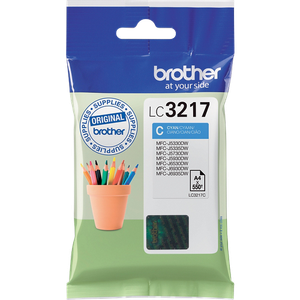 Brother LC3217C Original Ink Cartridge Cyan