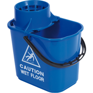 Robert Scott Mop Bucket with Wringer Plastic Blue 15L