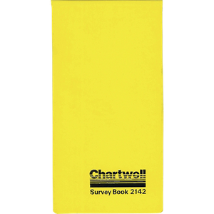 Chartwell 2142 Survey Book 20.5 x 10.3 cm 160 Pages