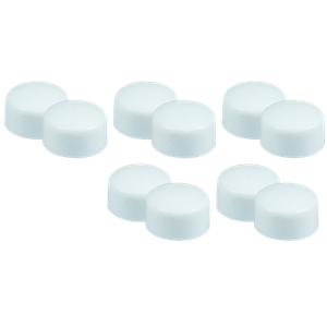 Viking Whiteboard Magnets White 0.8 kg bearing-capacity 10 mm Pack of 10