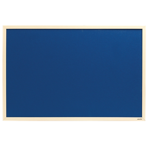 Viking Noticeboard Non Magnetic 90 (W) x 1.9 (D) x 60 (H) cm Wood Blue