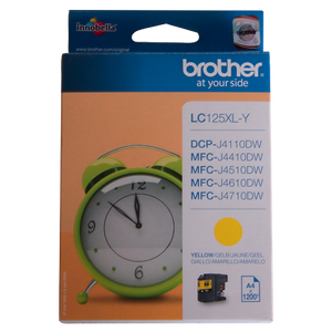 Brother LC125XLY Original Ink Cartridge Yellow