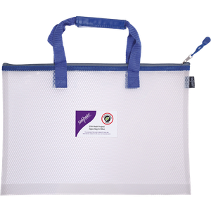 Snopake Zip Lock Bag 15875 A3 Zip EVA (Ethylene-Vinyl Acetate) 48 (W) x 1 (D) x 35 (H) cm Blue