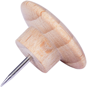 Legamaster 7-145125 Wooden Push pins Beech 20 mm diameter Pack of 25