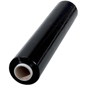 Extended Core Stretch Film Wrap 500 mm (W) x 300 m (L) 23 microns Black