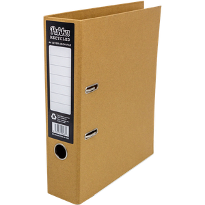 Pukka Kraft Wide Lever Arch File A4 70 mm Brown 2 Rings RF-9483 Cardboard, PP (Polypropylene) Smooth