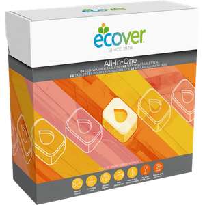 Ecover Dishwasher Tablets All In One Pack of 68