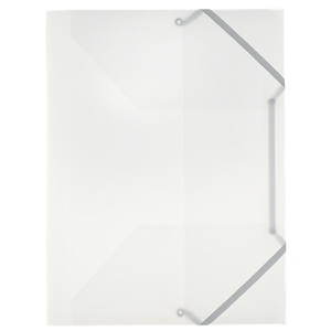 Viking 3 Flap Folder A4 Transparent Polypropylene 24.5 x 32 cm Pack of 5