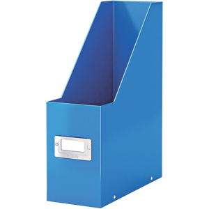 Leitz Click & Store WOW Magazine File Laminated Cardboard Blue 10.3 x 25.3 x 33 cm