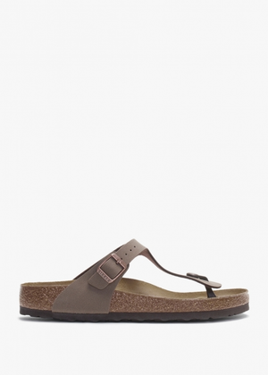 Gizeh Birko-Flor Mocca Toe Post Sandals