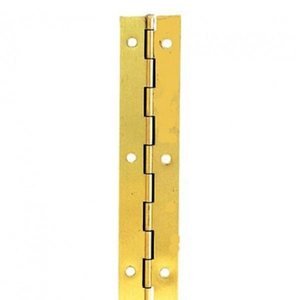 EB Brass Piano Hinge - 1.8m x 25mm * Click & Collect only *
