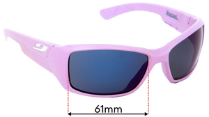 Sunglass Fix Replacement Lenses for Julbo Whoops - 61mm Wide
