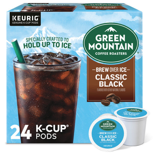 Green Mountain Brew Over Ice Classic Black K-Cups – 24 Count (SPECIAL)