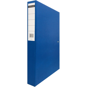 Eastlight Box File 31893DENT A4 Cardboard 4.5 (W) x 26.5 (D) x 37 (H) cm Blue 4.5 cm Pack of 10