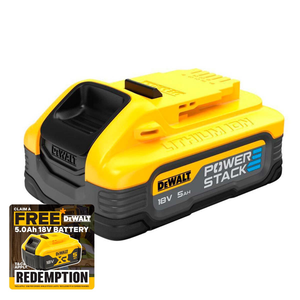 DeWalt DCBP518-XJ 18V 5.0Ah XR Powerstack Battery