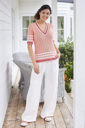 Vintage Cricket Sweater Knitting Pattern