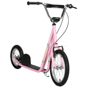 HOMCOM Adult Teen Push Scooter Kids Children Stunt Scooter Bike Bicycle Ride On Alloy Wheel