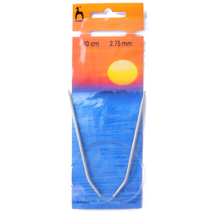 Pony Classic 40cm Fixed Circular Knitting Needles