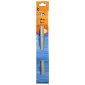 Pony Classic 20cm Double-Point Knitting Needles - Set of Five