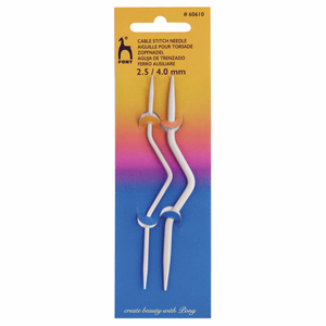 Pony Cable Needle - Bent (P60610)