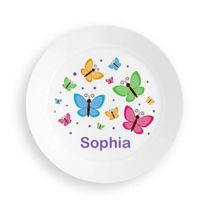 Butterfly Kids Plate