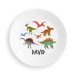 Dinosaur Kids Plate