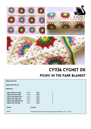Blanket in Cygnet DK (CY1136) - PDF - Print at Home