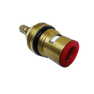 Brass Finish Hot Tap Threaded Spindle - 1/2" (1/4 Turn)
