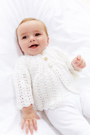Vintage Baby Jacket Crochet Pattern