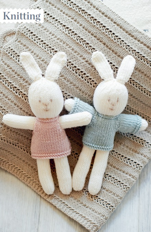 Bunny Boy And Girl Knitting Patterns