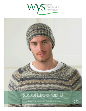 Hat in West Yorkshire Spinners Bluefaced Leicester DK (00976) - PDF - Print at Home