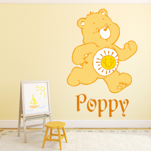 Care Bears Classic Funshine Personalised Wall Sticker